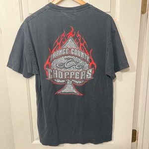 Vintage Orange County Choppers New York biker motorcycle tee